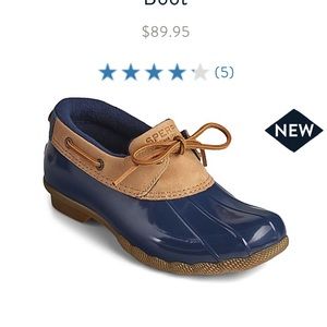 Sperry saltwater duck boots
